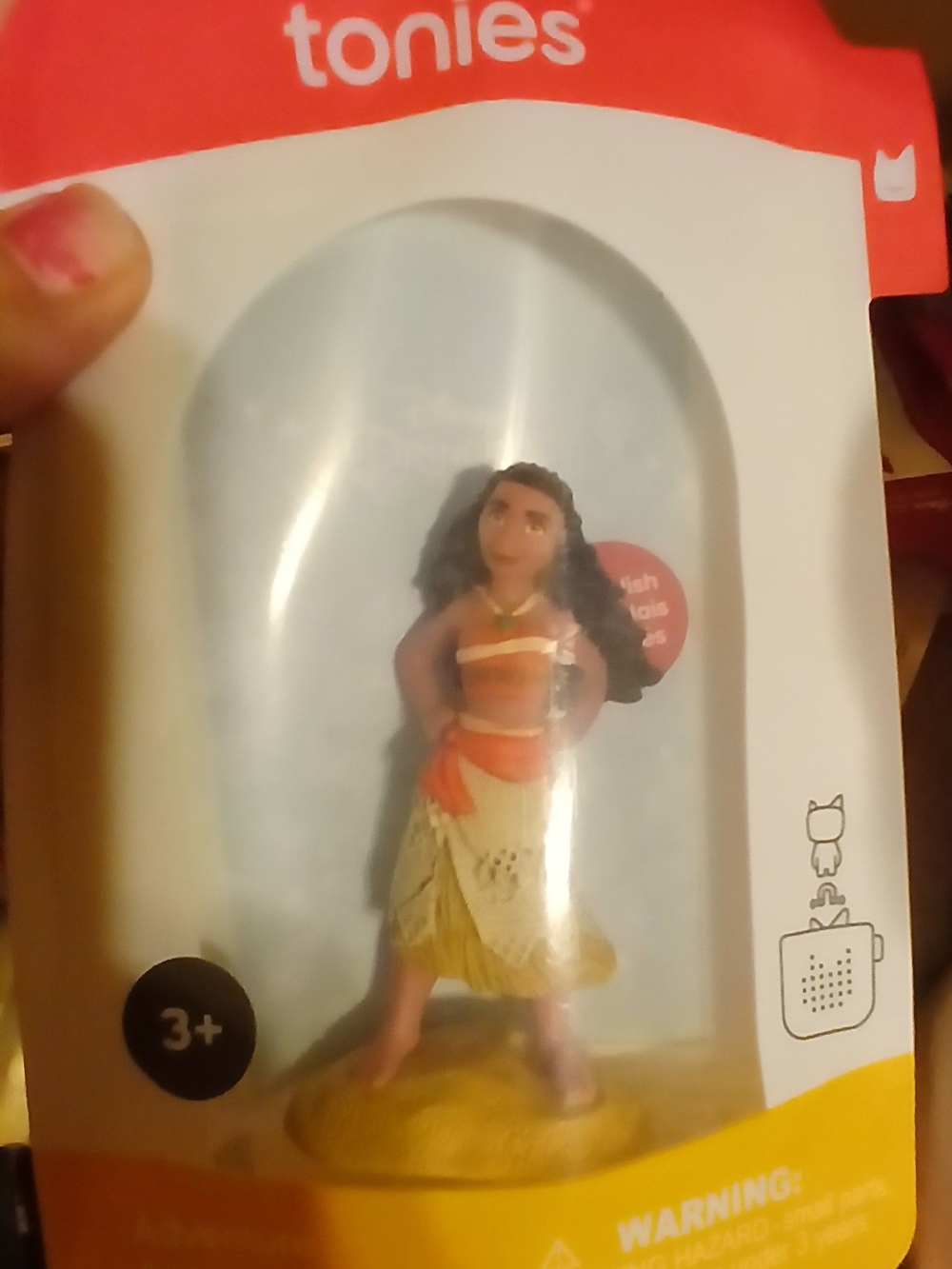 Tonies Moana Collectible Figure - Yellow and Orange